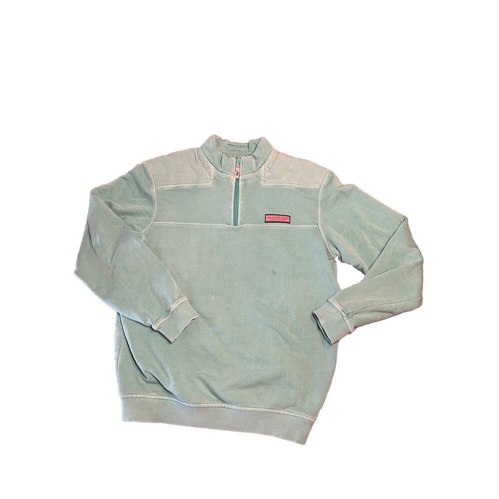 Vineyard Vines Quarter Zip Pullover Women's XS Teal